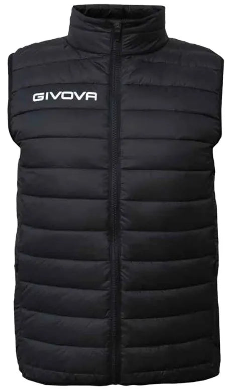 Chaleco Acolchado Givova Spagna Negro