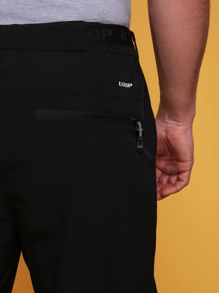 Heren softshellbroek loap urus zwart s