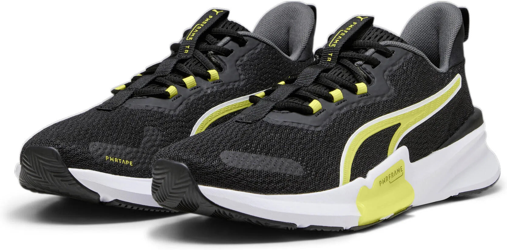 Puma Herren Pwrframe Tr 2 Schwarz-Gelb-Weiß Schwarz