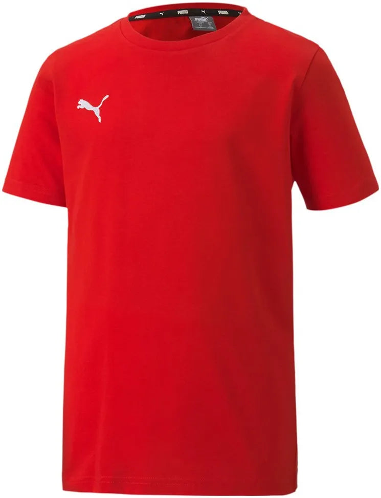 T-shirt enfant puma chemise à manches fonctionnelles rouge 164
