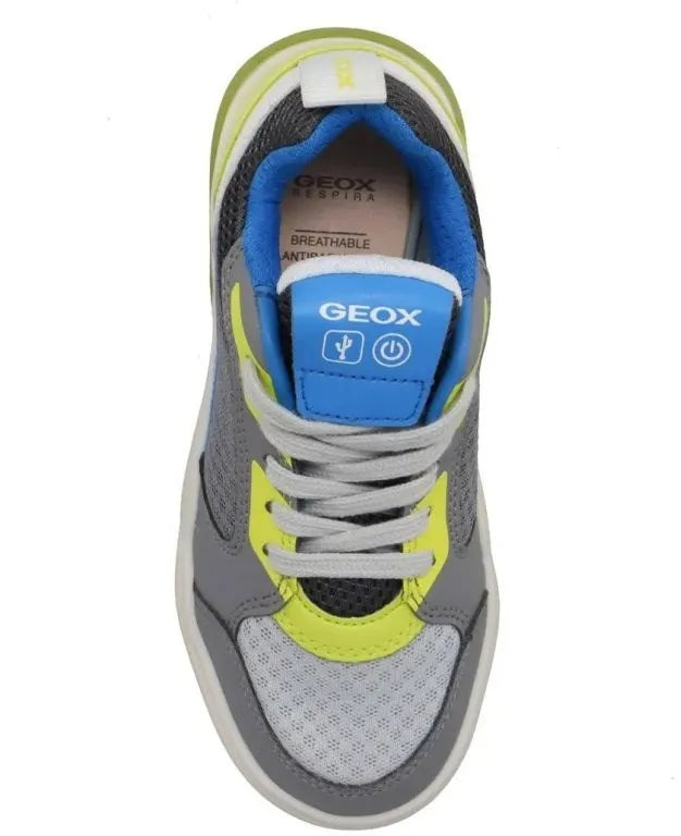 Kinderschoenen Geox Jr Grayjay Sneaker Grijs