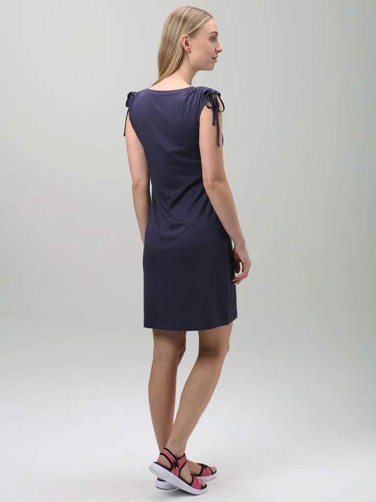 Robe Femme Loap Asanura Bleu Foncé