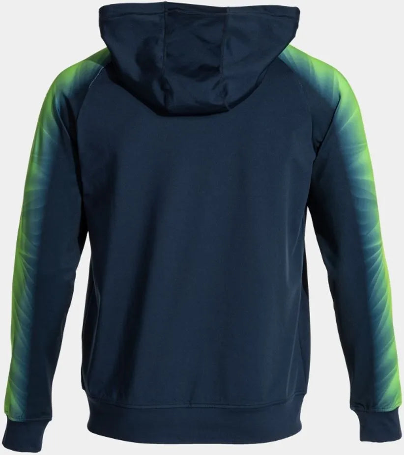 Moletom masculino joma elite ix zip-up marinho-fluor verde azul/verde m