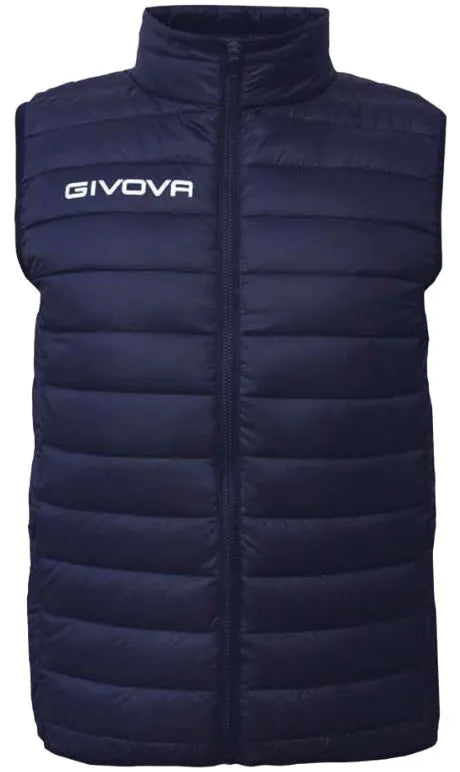 Chaleco Acolchado Givova Spagna Azul Marino