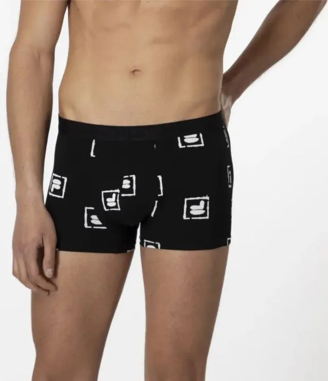 Fila boxerky 2-bal čierne 2xl