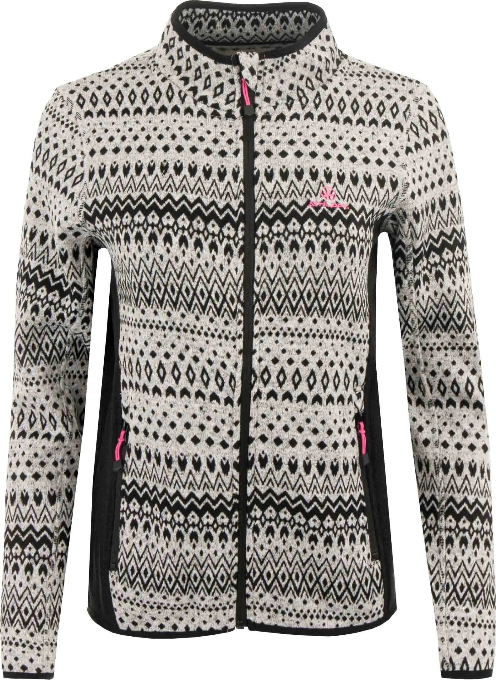 Damenpullover Athl. Dpt Leticia Hellgrau-Melange Grau