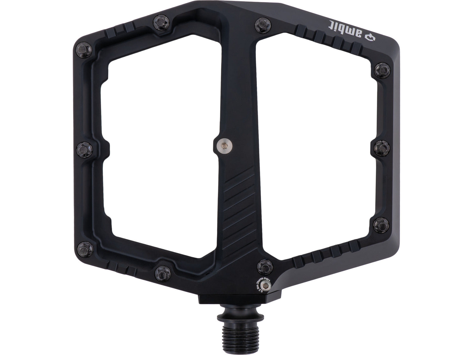 Ambit® Flatpedal Breach Black - Small