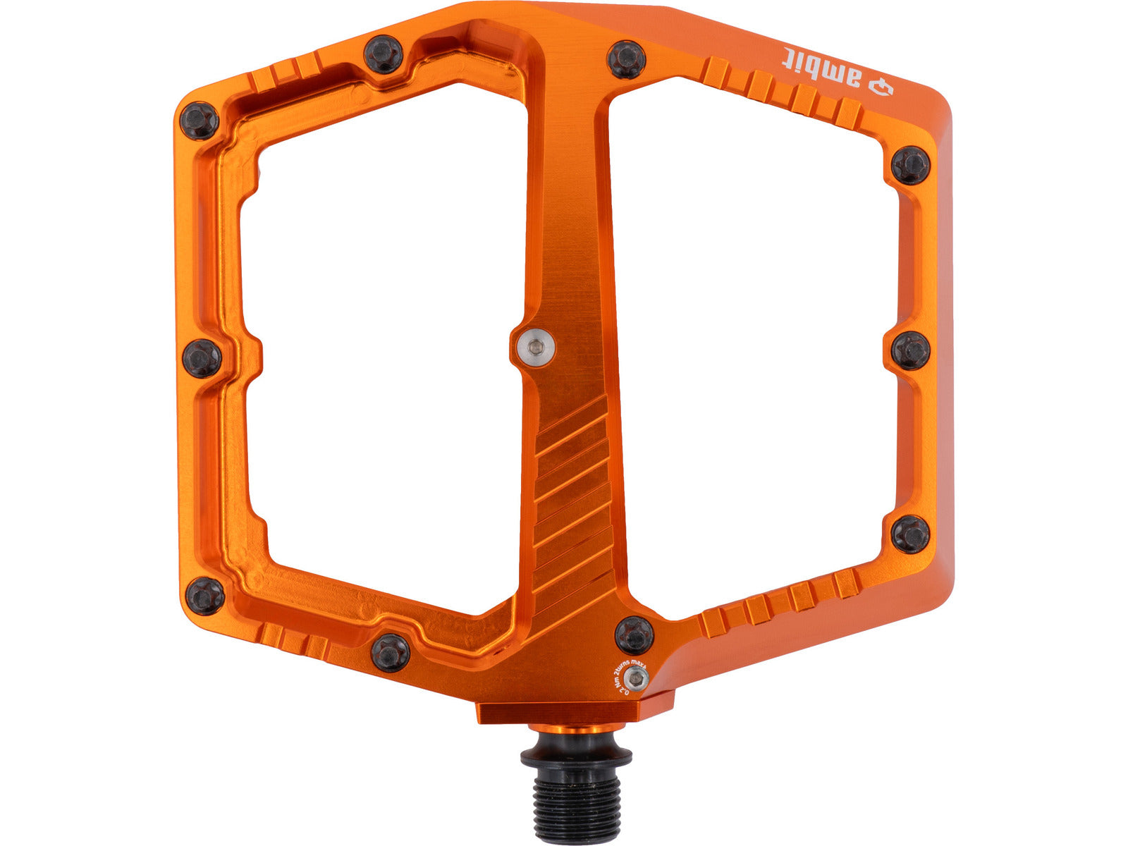 Ambit® Flatpedal Breach Ambit Orange - Small