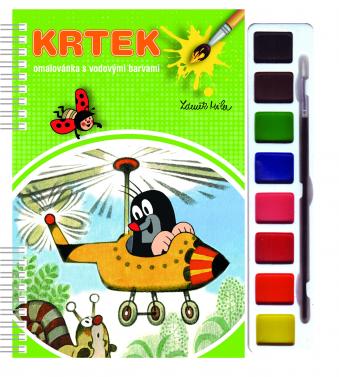 Kifestőkönyv Festékek és Ecsettel Mole