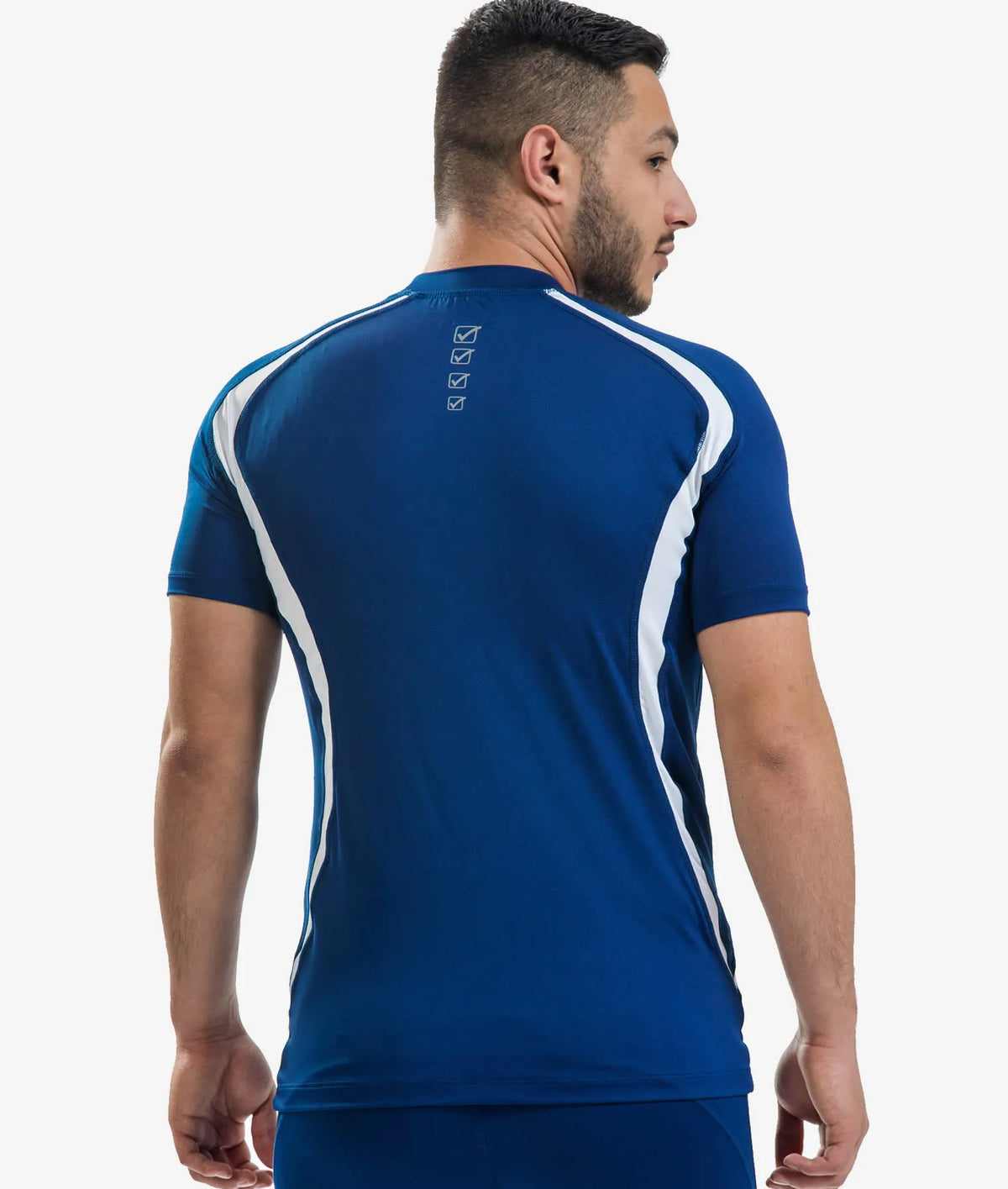 Bežecké tričko Unisex Givova Running Modro-biele Modré