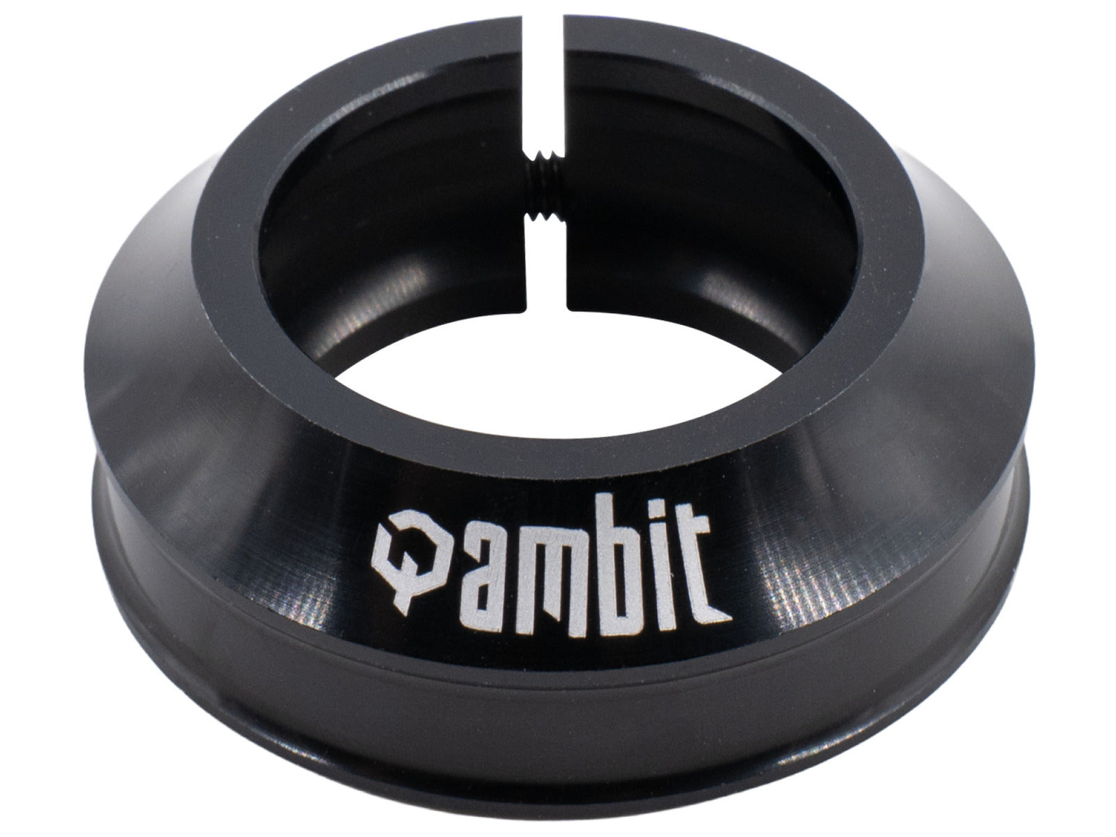 Distanziatore serie sterzo Ambit® con morsetto sterzo nero - 15 mm