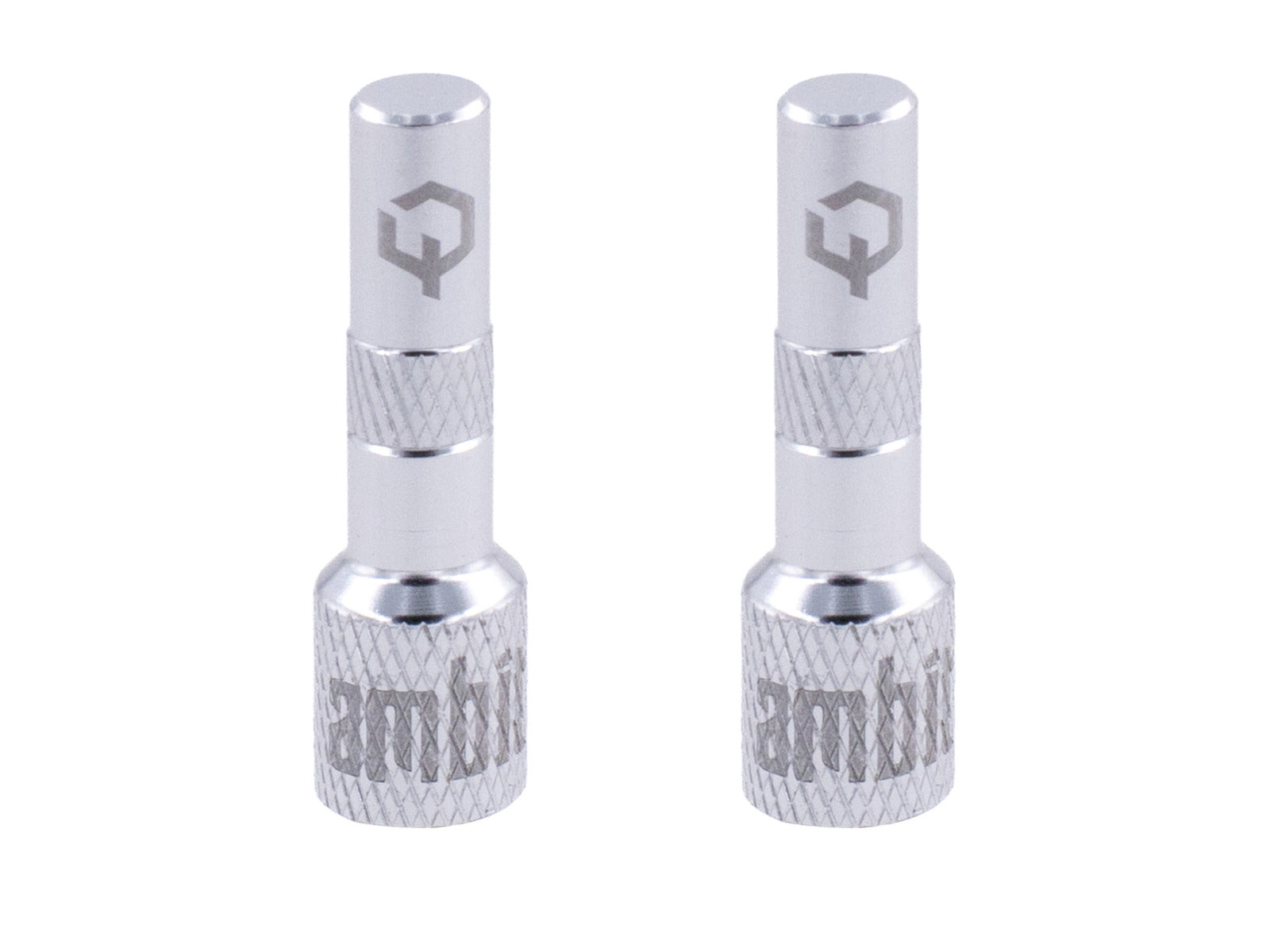 Ambit® Tubeless Valve Adapters Realm Silver