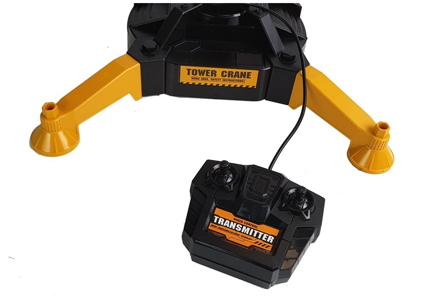 Large Construction Crane Adjustable Remote Controlled Hook 182 Cm