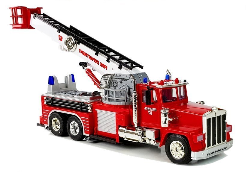 Firetruck Extendable Rotary Ladder R / C Sound Light Siren