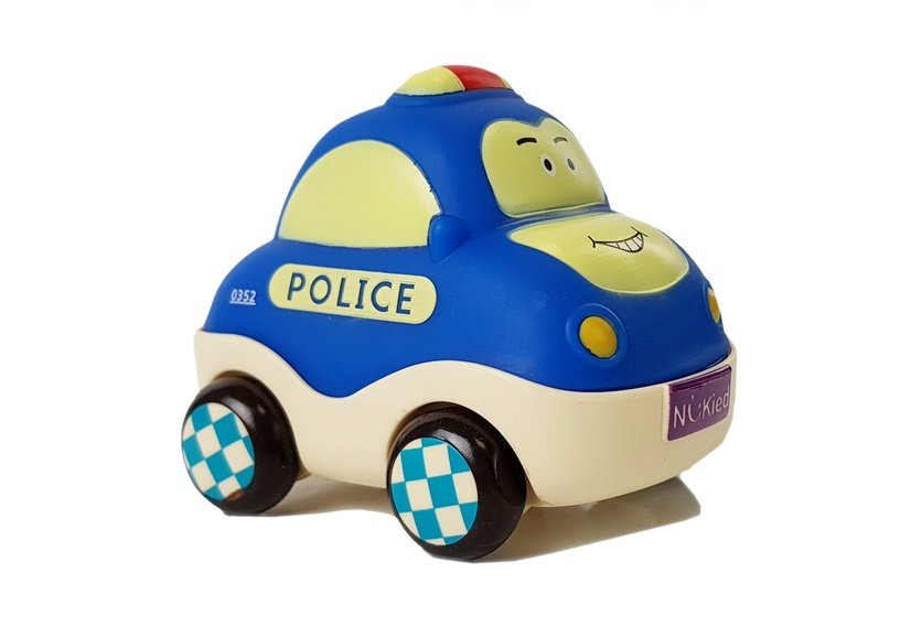 Police Ambulance Cars Set For Toddler With String 4 Pieces