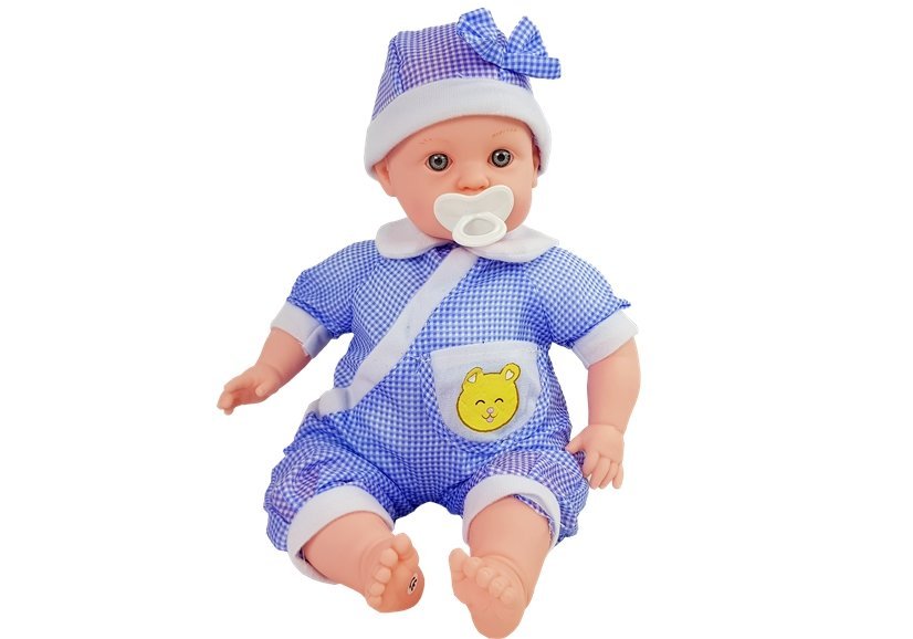 Doll Baby 45 Cm Blue Clothing