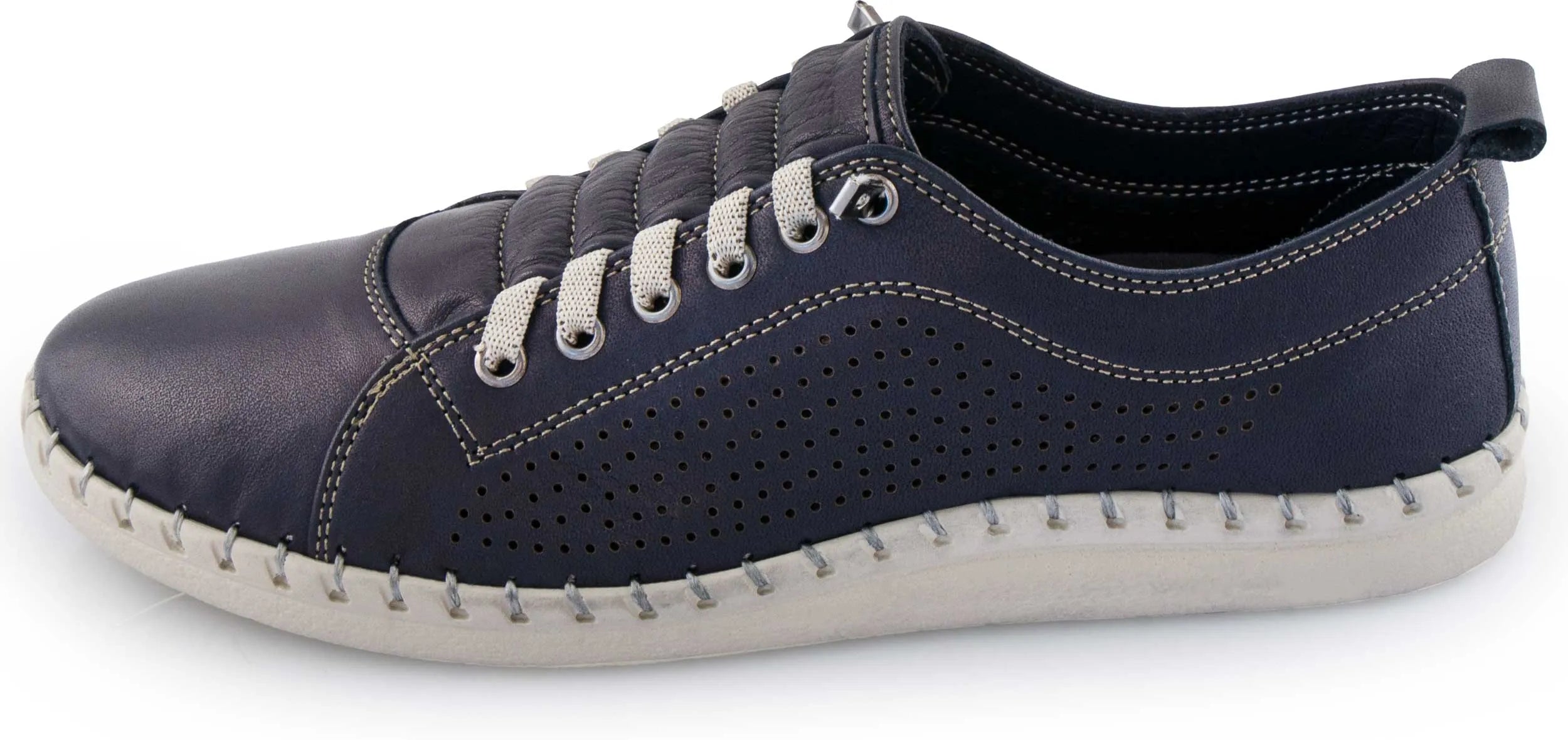Women's Leather Shoes Nell Perform Navy