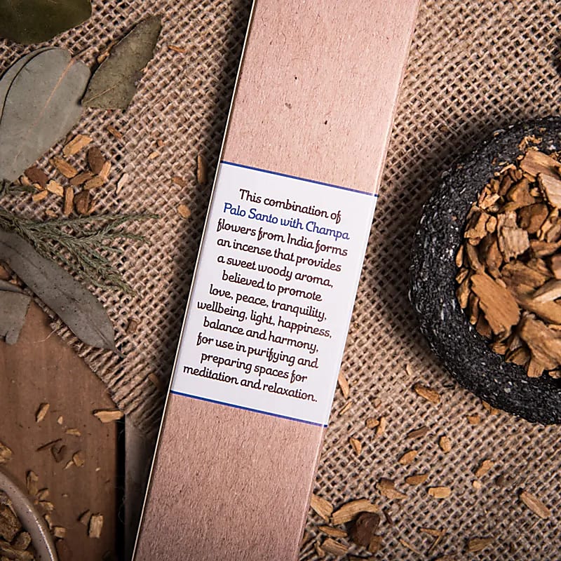 Sagrada Madre Palo Santo füstölő champával --3 db-os készlet - ±30g