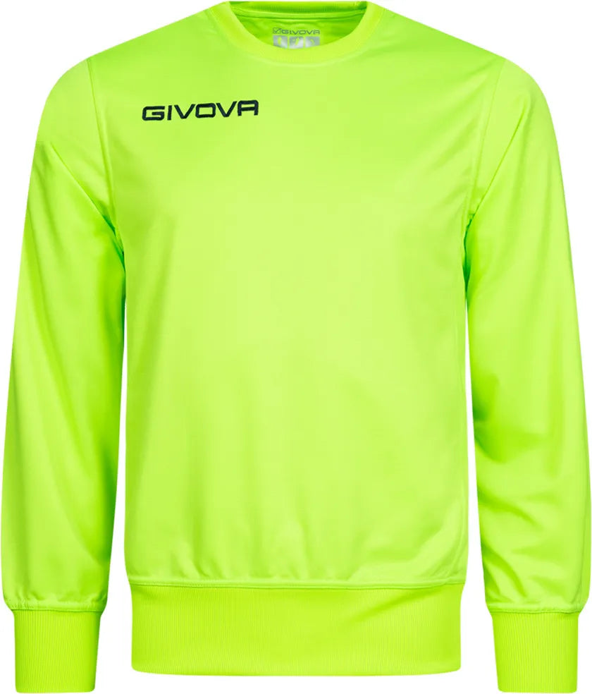 Felpa sportiva Givova Polarfleece One Gialla