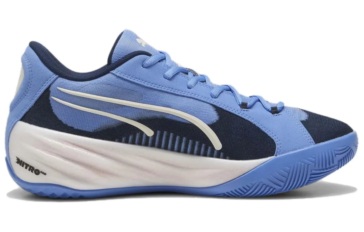 Buty halowe Puma Męskie All Pro Nitro Sneaker Niebieskie
