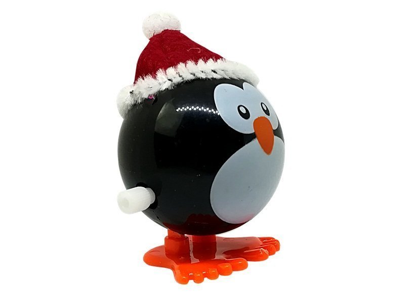 Set di giocattoli natalizi a carica Pinguino 12 pezzi Renna Pupazzo di neve Babbo Natale