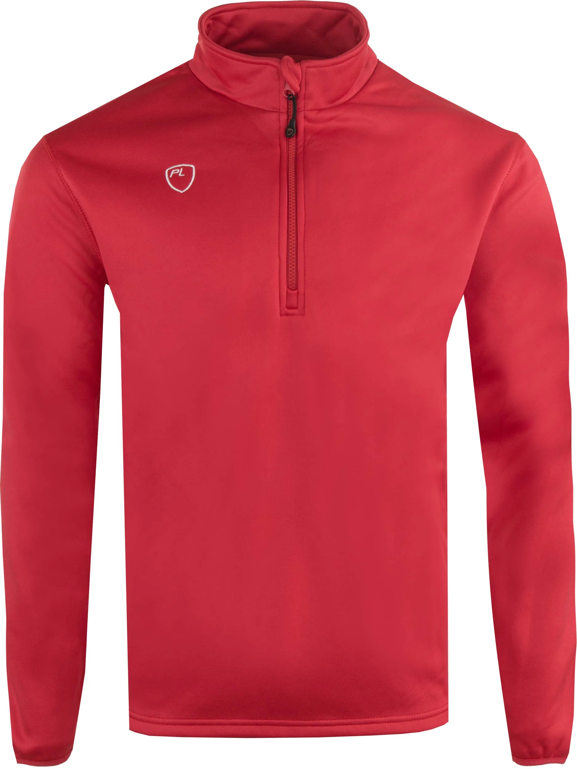 Moletom Masculino Playerlayer 1/4 Zip Midlayer Vermelho Escarlate