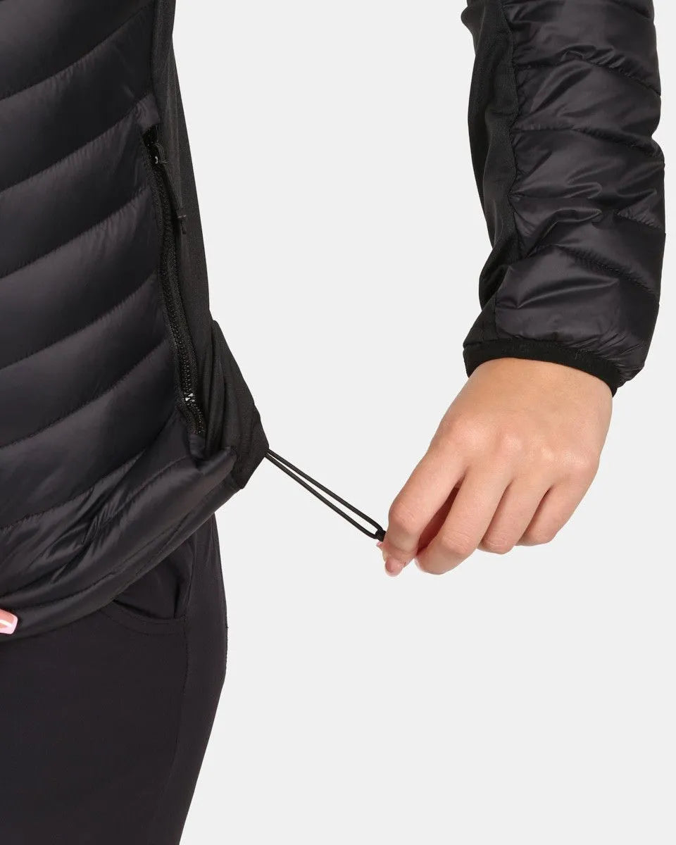 Chaqueta aislante de mujer kilpi actis-w negro 40