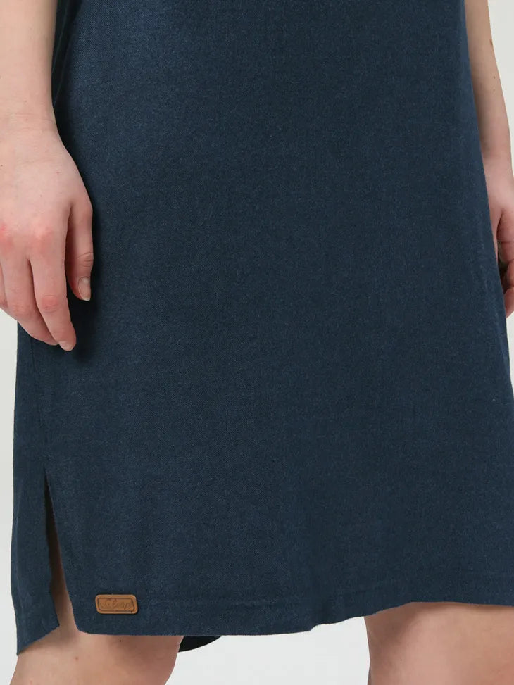 Damenkleid Loap Nebraska Blau