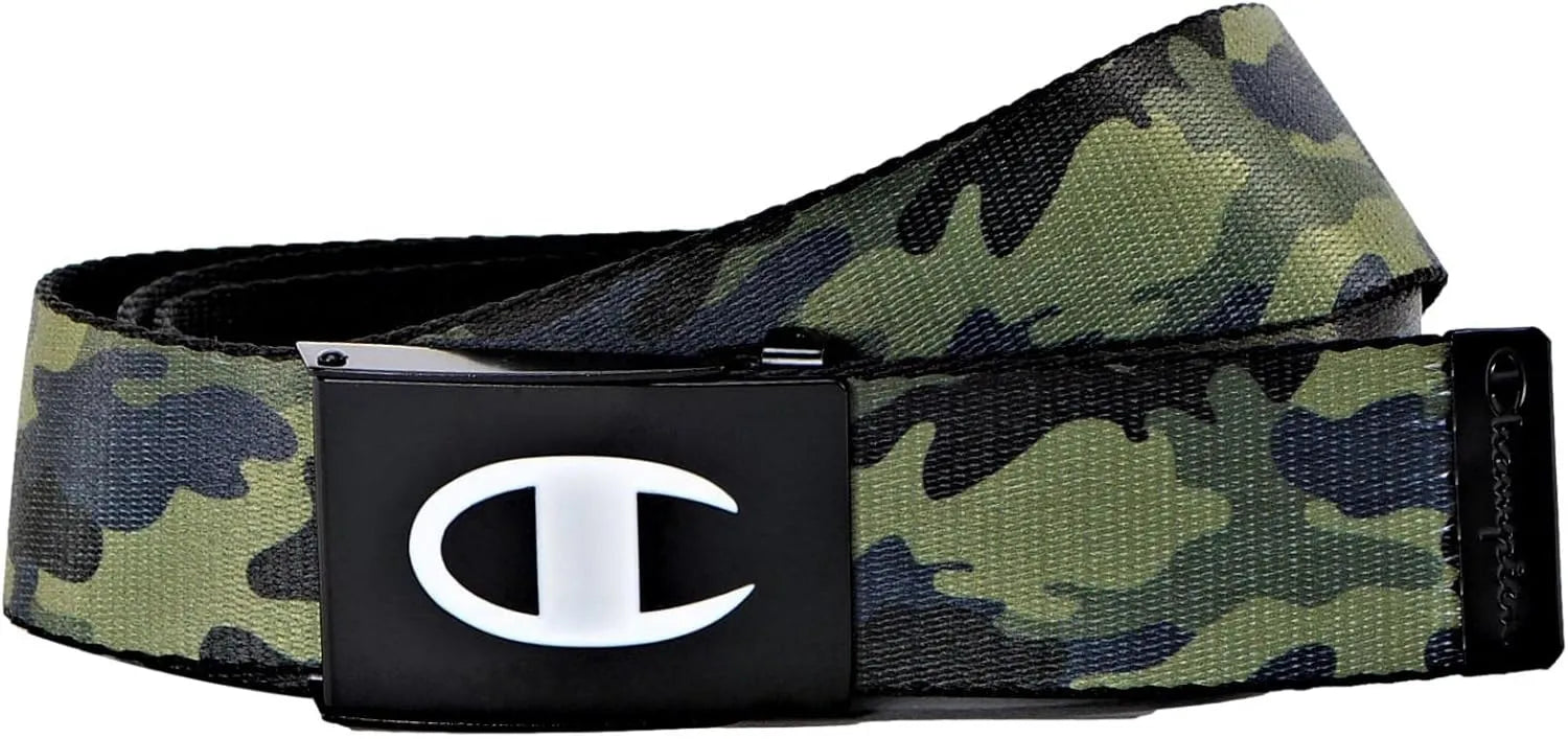 Champion unisex mix web cinturón color mixto verde