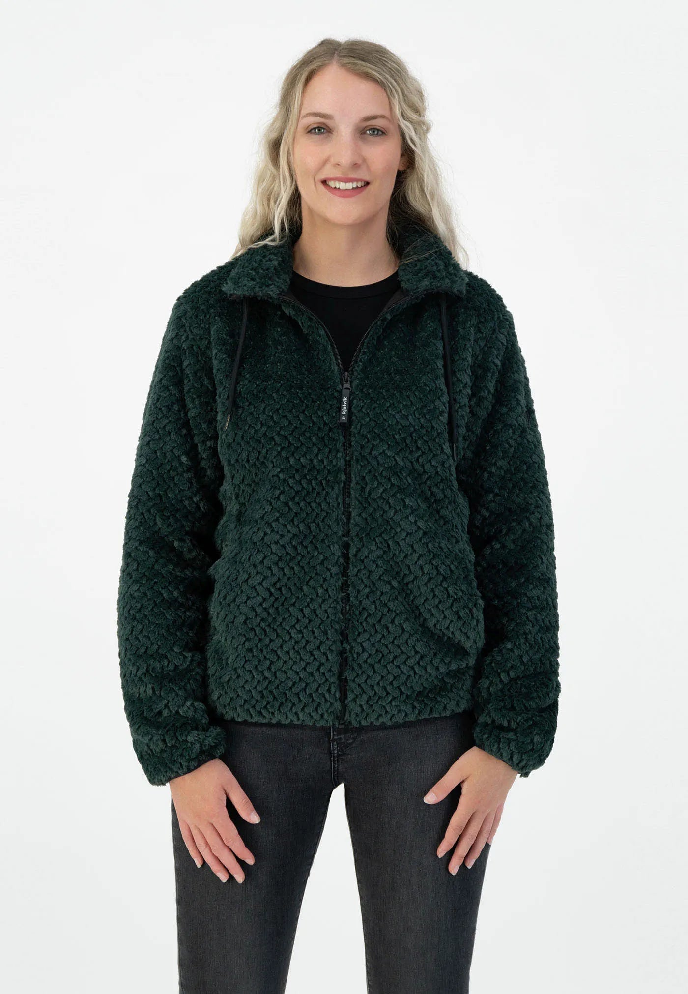 Hanorac de damă Kjelvik Wms Ann 60 Green