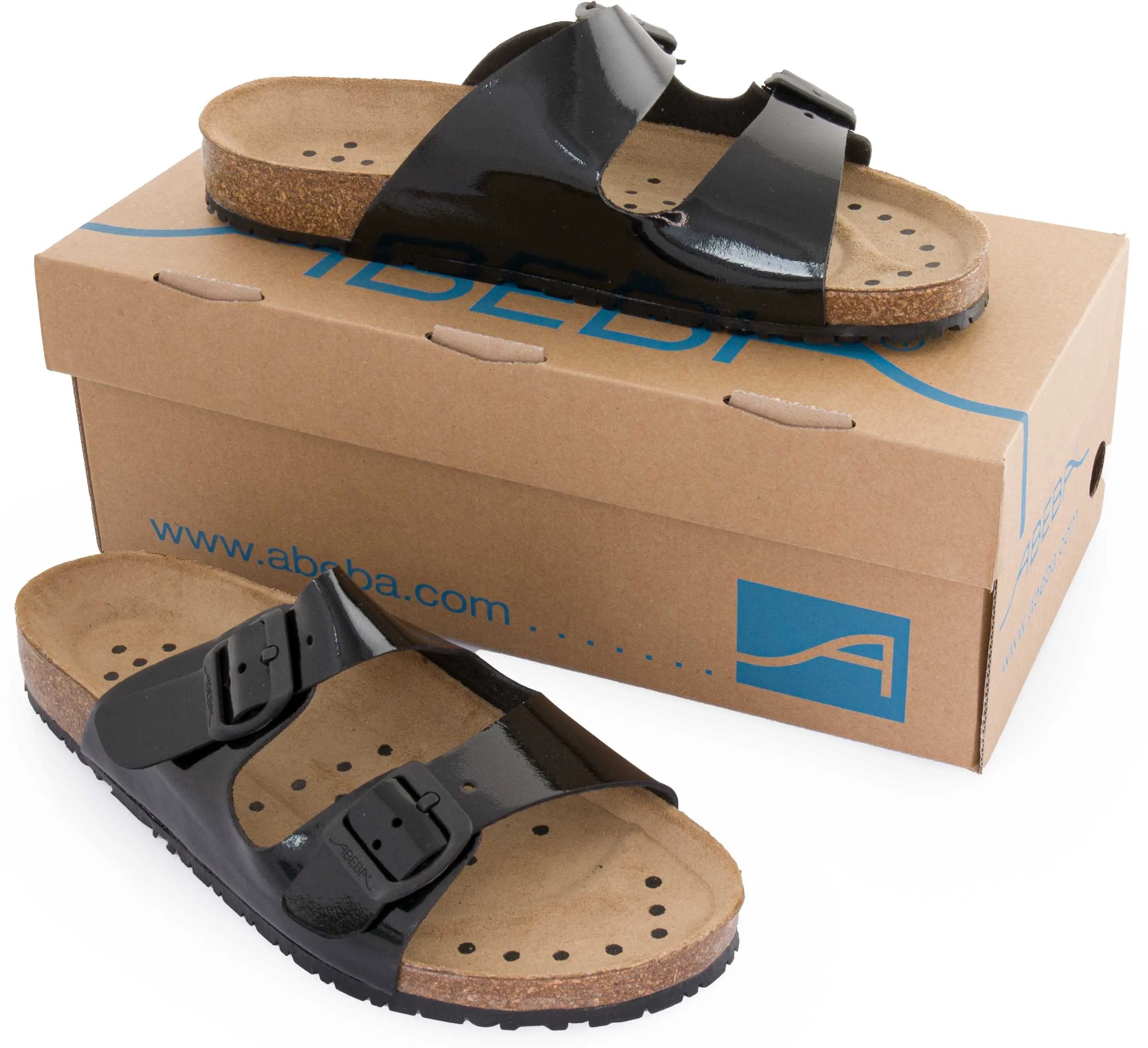 Medical Slippers Abeba Black