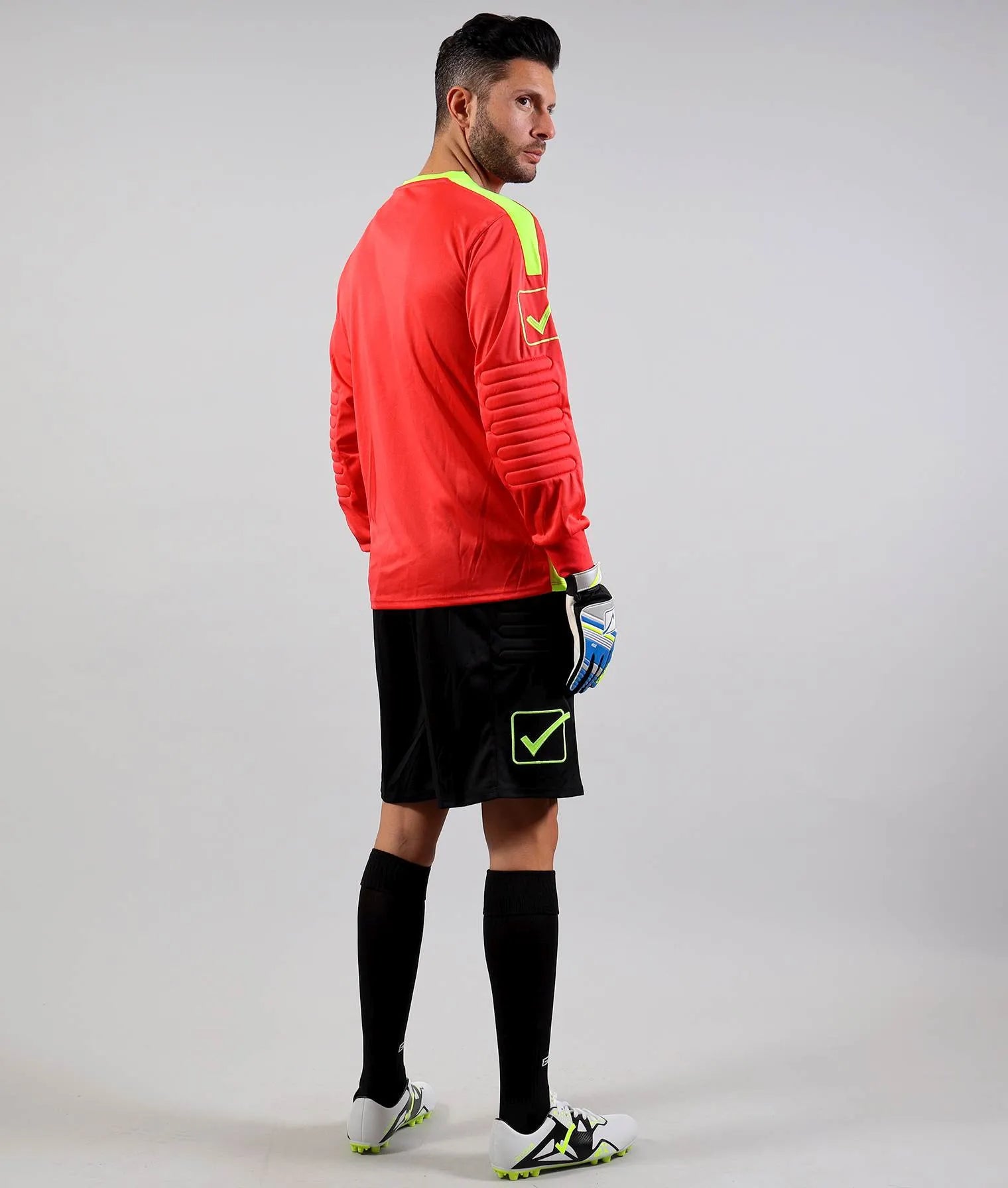 Cúl báire tacair givova portiere hyguana dearg xl