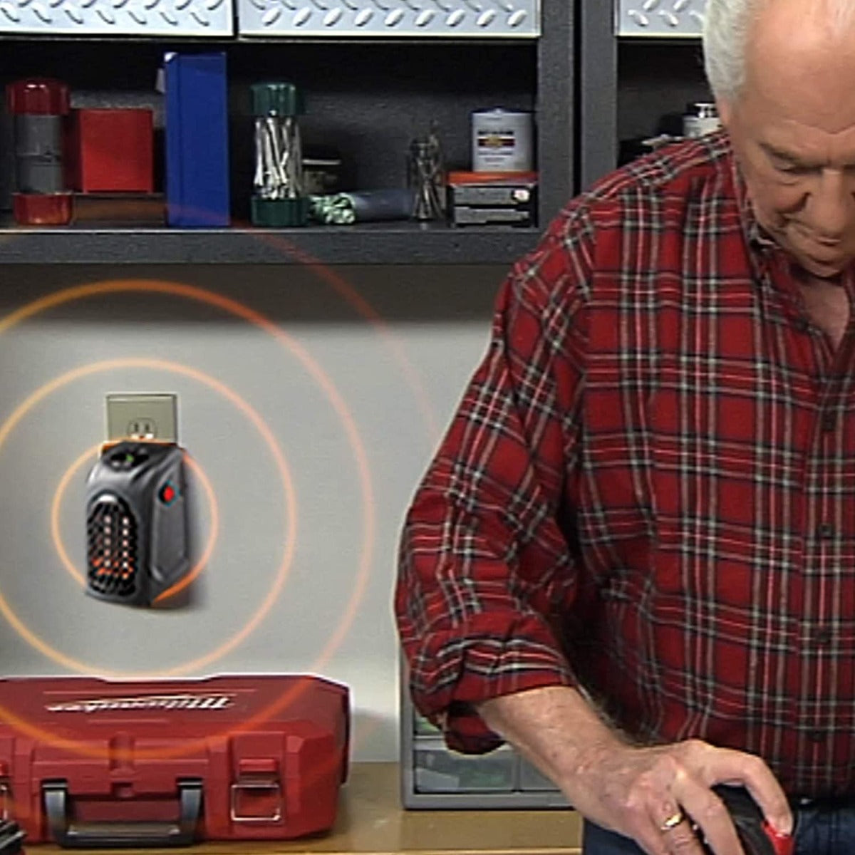 Handy Heater Deluxe - Mini Calefacción - 500w