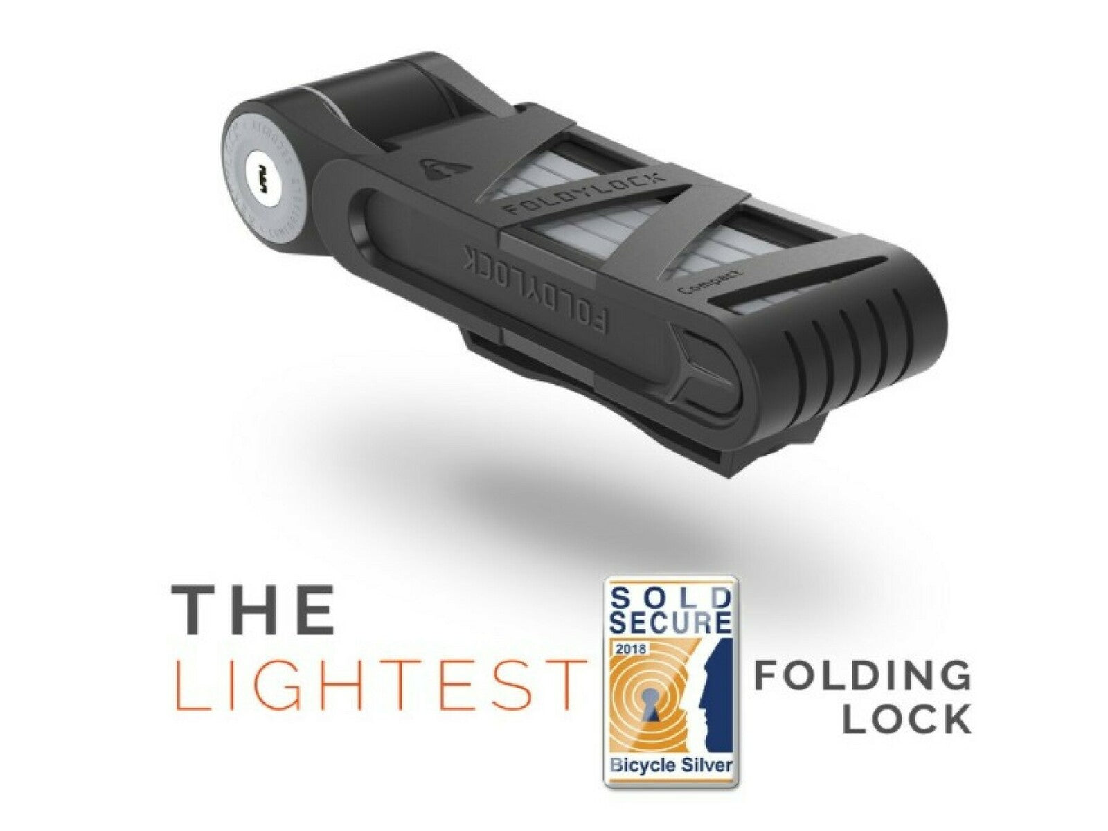 Voxom Bicyclelock Foldylock 85 Compact Grey