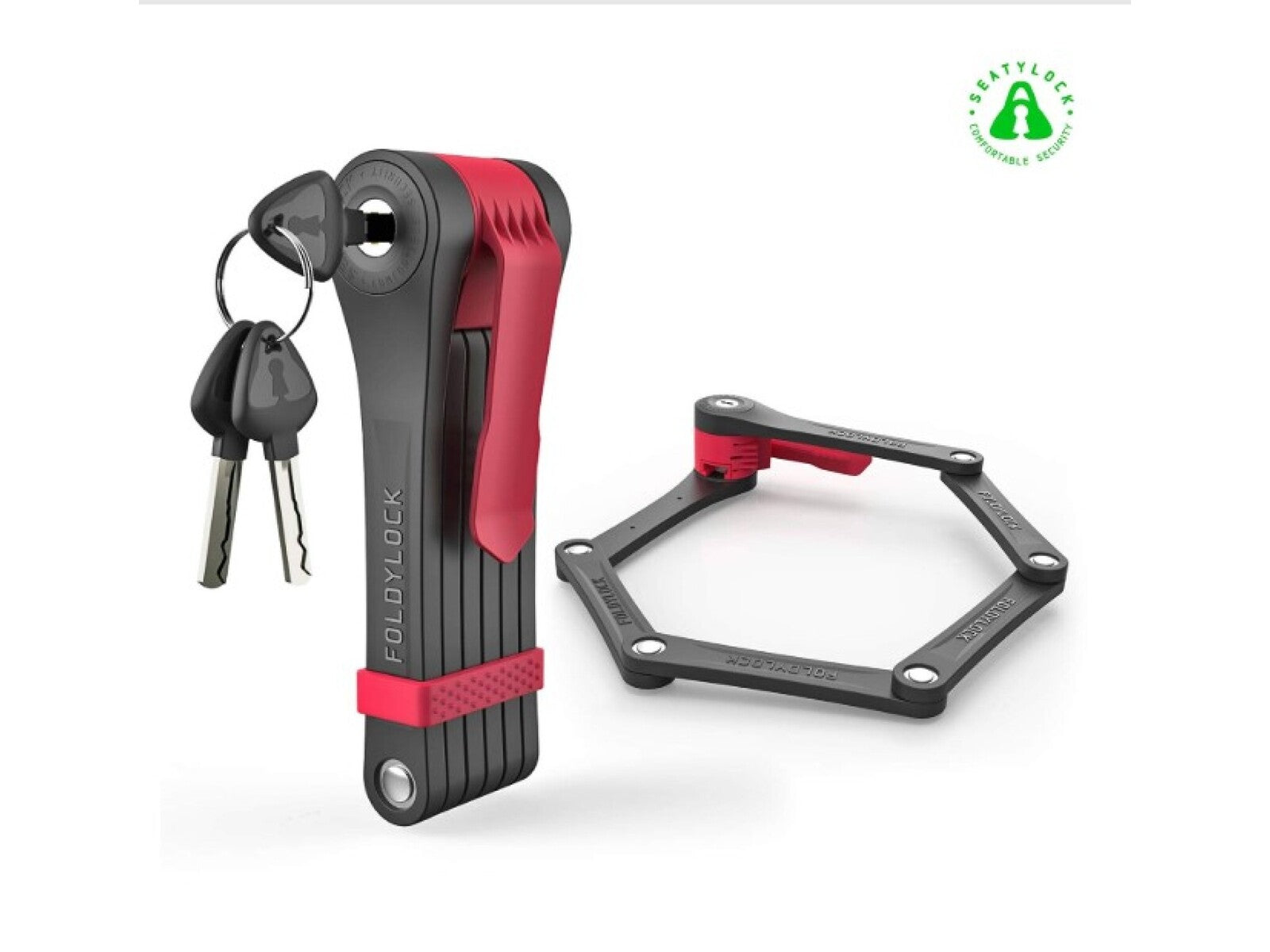 Voxom Bicyclelock Foldylock 85 Clipster Black