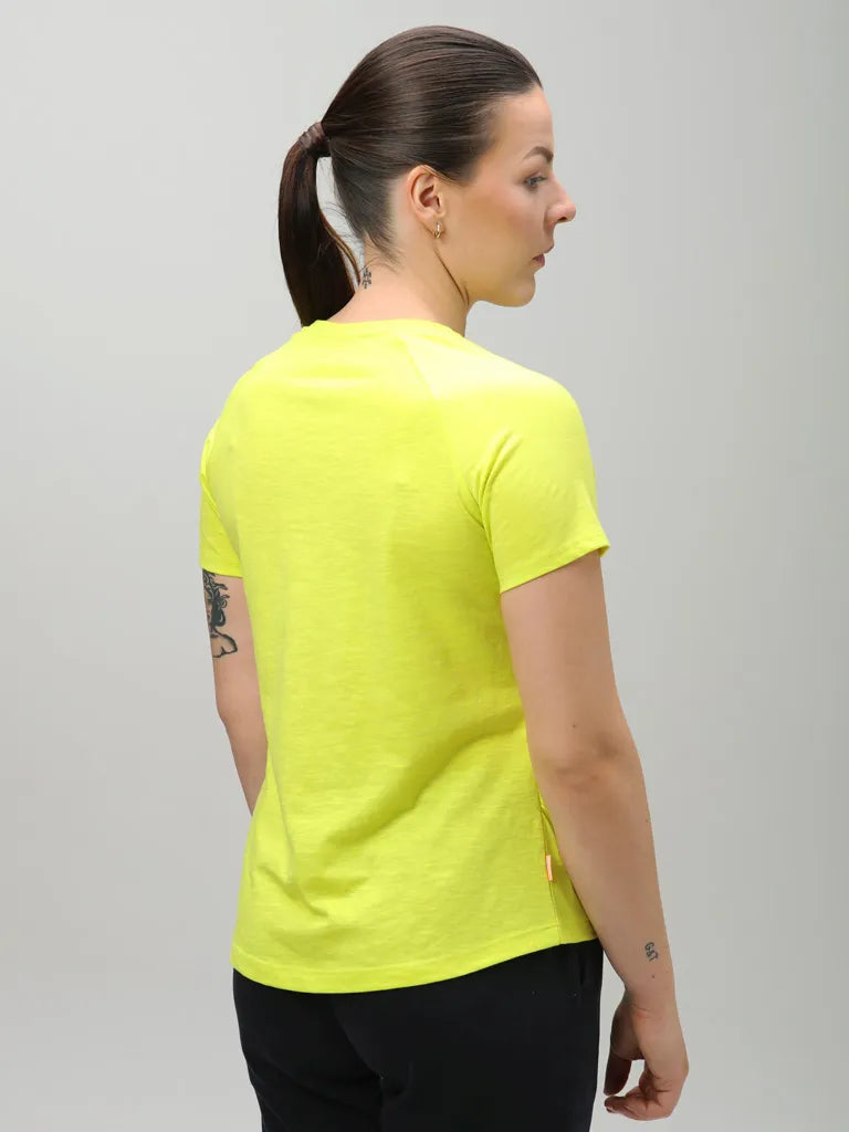 T-shirt femme loop blueva vert xl