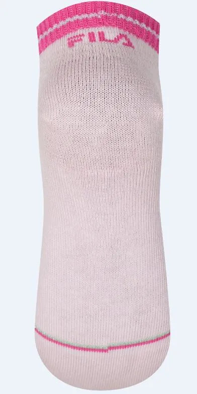Fila calcetines paquete de 3 jr niña cuarto de lápiz labial mezcla 35-38