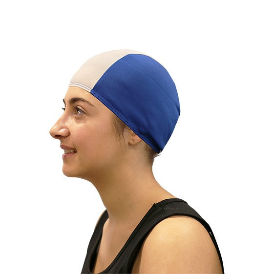 Swimming Cap Polyester Softee Senior Royal/Blanco SENIOR