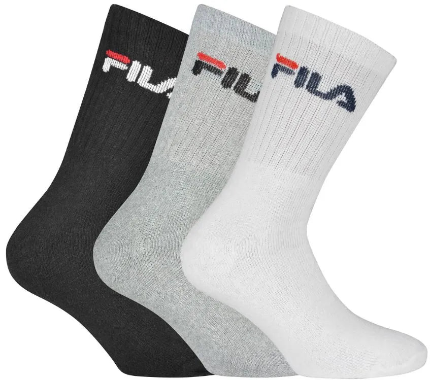 Calzini Fila Crew Tennis confezione da 3 unisex Classic Mix 35-38