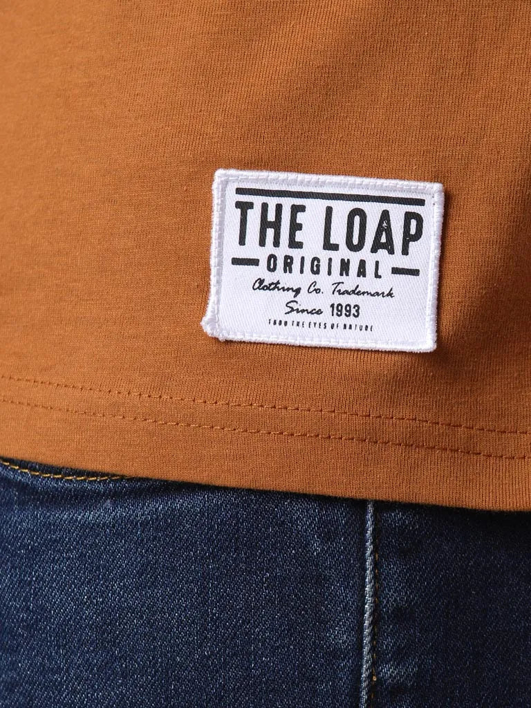 Herren-T-Shirt Loap Bolt Brown