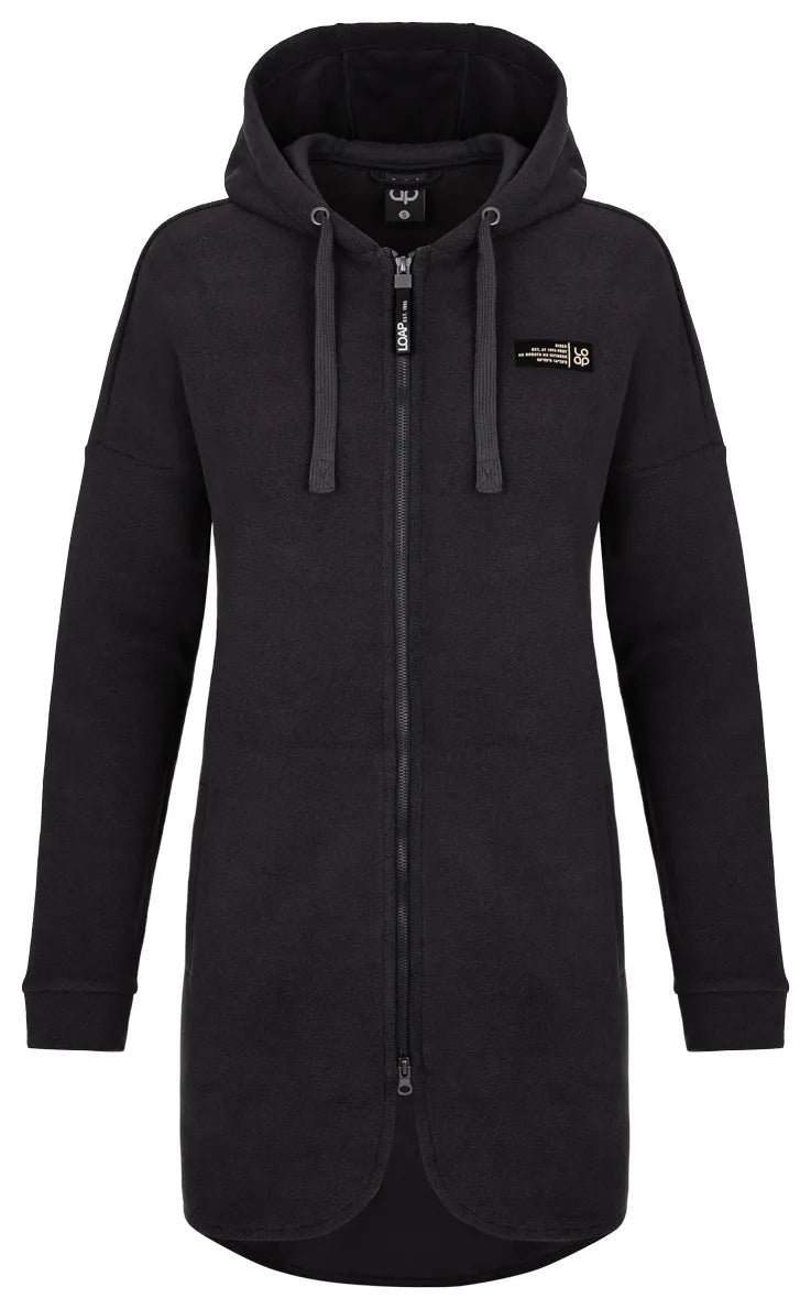 Sweat femme boucle gerbera gris foncé xs