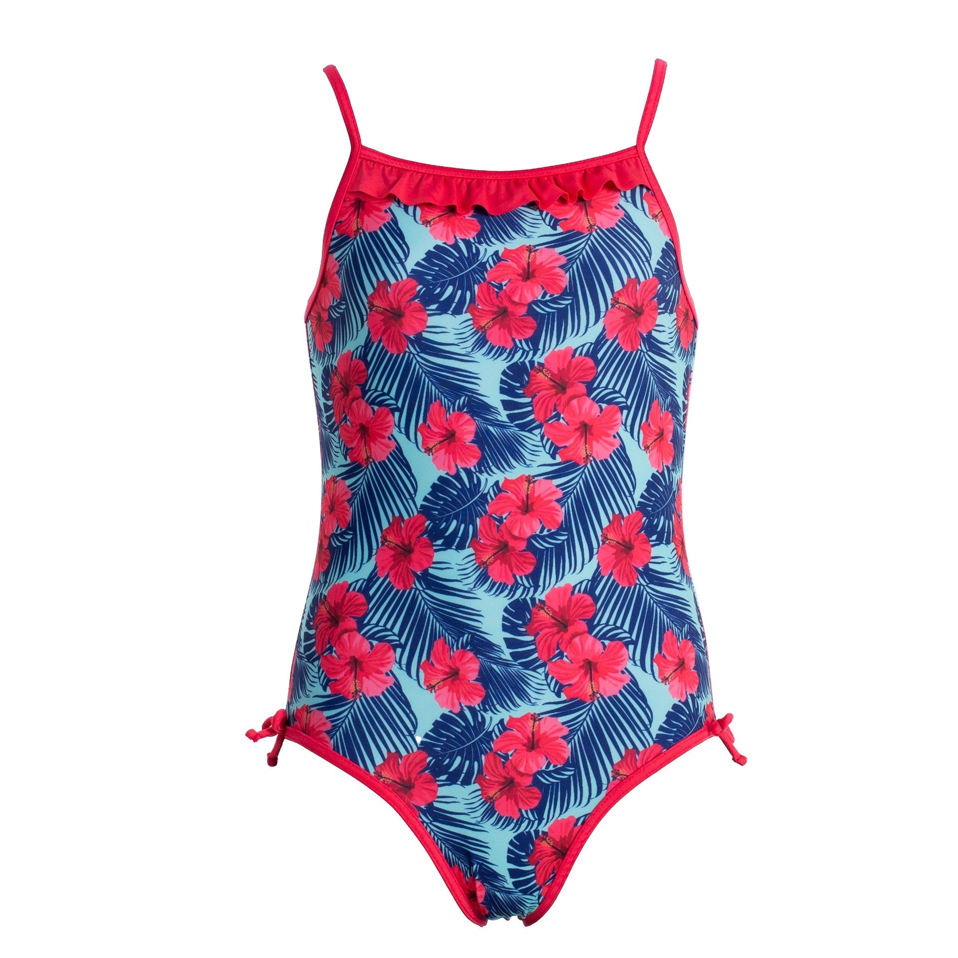 Costum de baie pentru fete Squba Niña Flowers Series Subli Estampado 4 Años