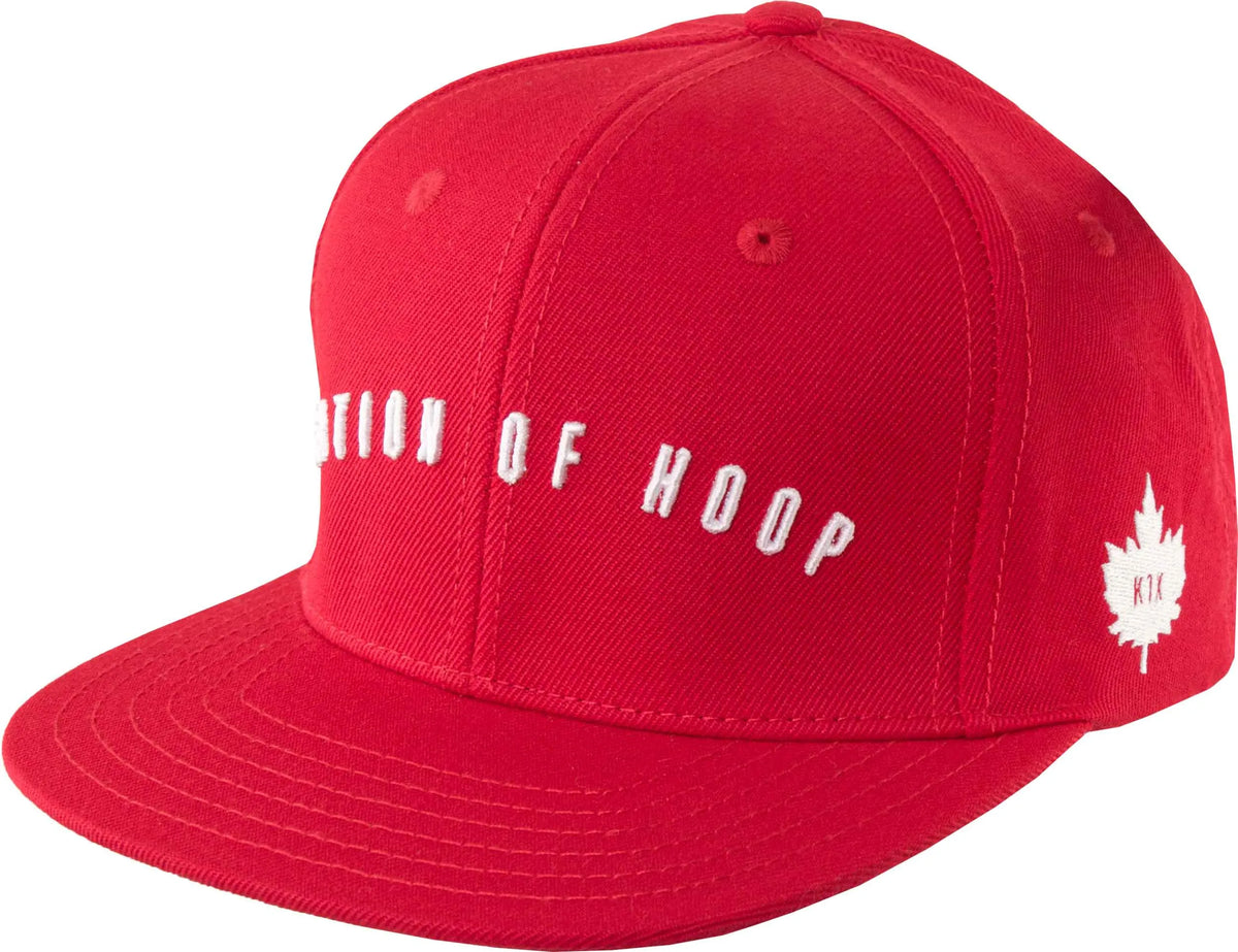 Casquette K1x Nof Fine Snapback Rouge Vrai