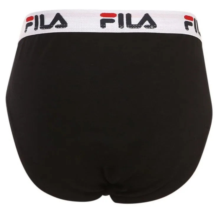 Slip Bambino Fila Elastico Nero