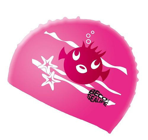 Bonnet de bain Beco-sealife® | Silicone | Rose