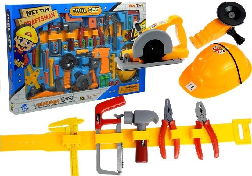 Big Diy Tool Set 55 Pieces