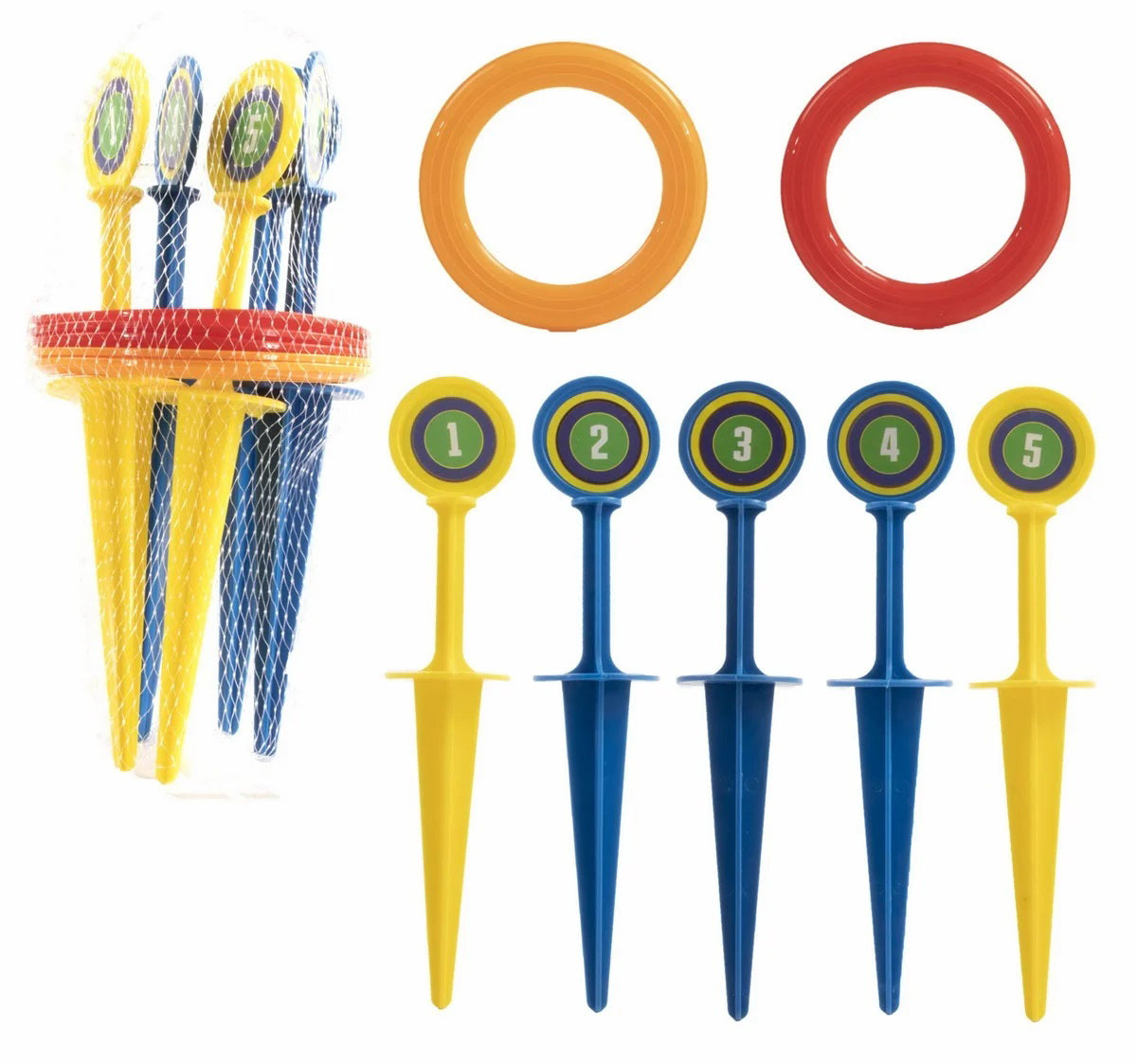 Ringwerpspel op pinnen 29 Cm