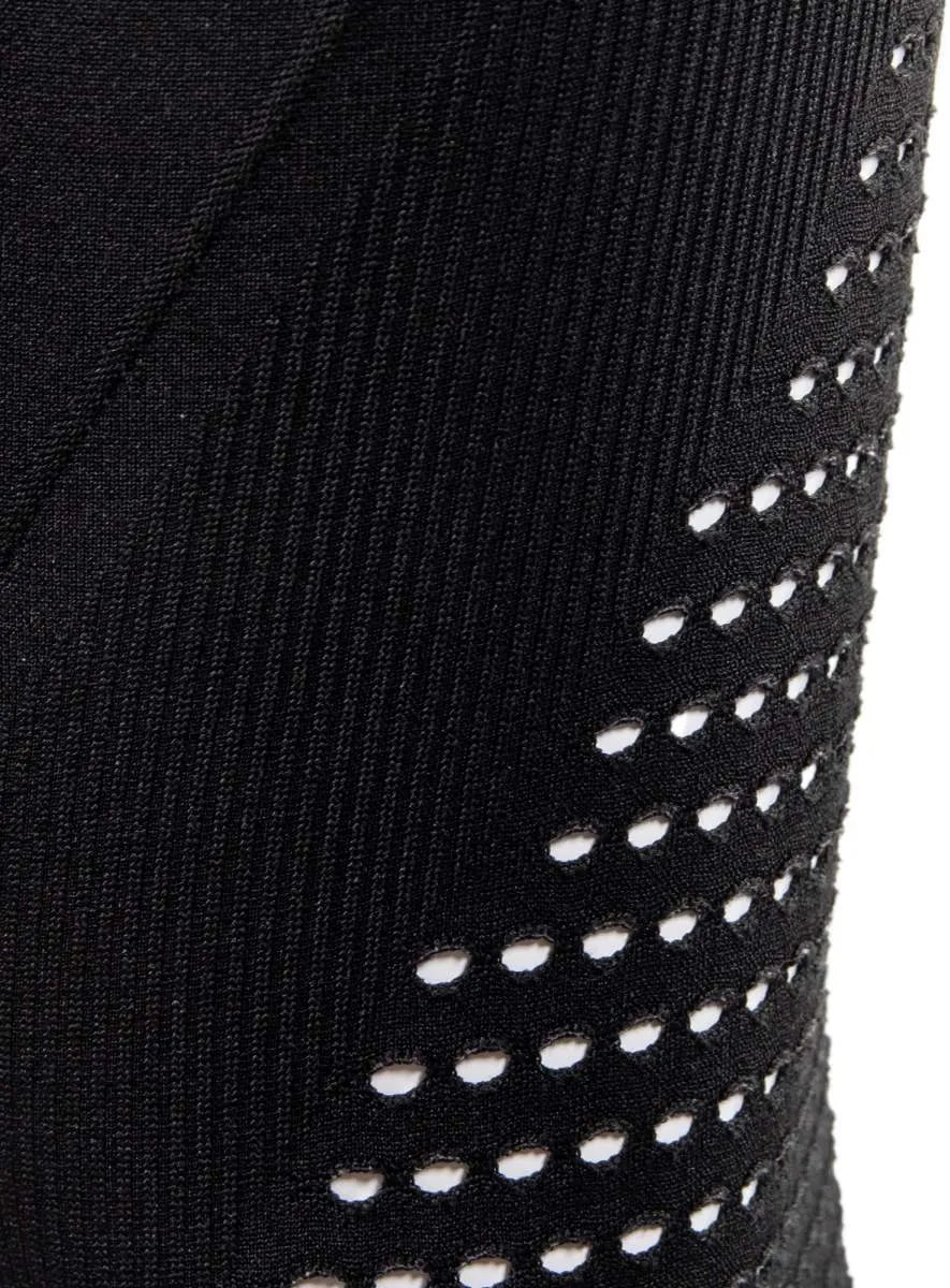 Women's Seamless Leggings Klimatex Macu Black