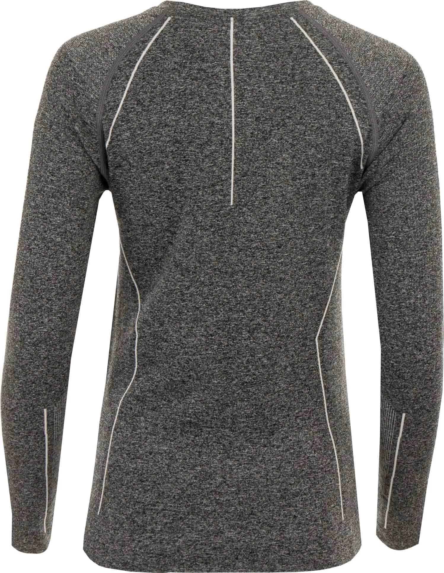 Camiseta de compressão funcional feminina athl. dpt avril chumbo cinza xs-s