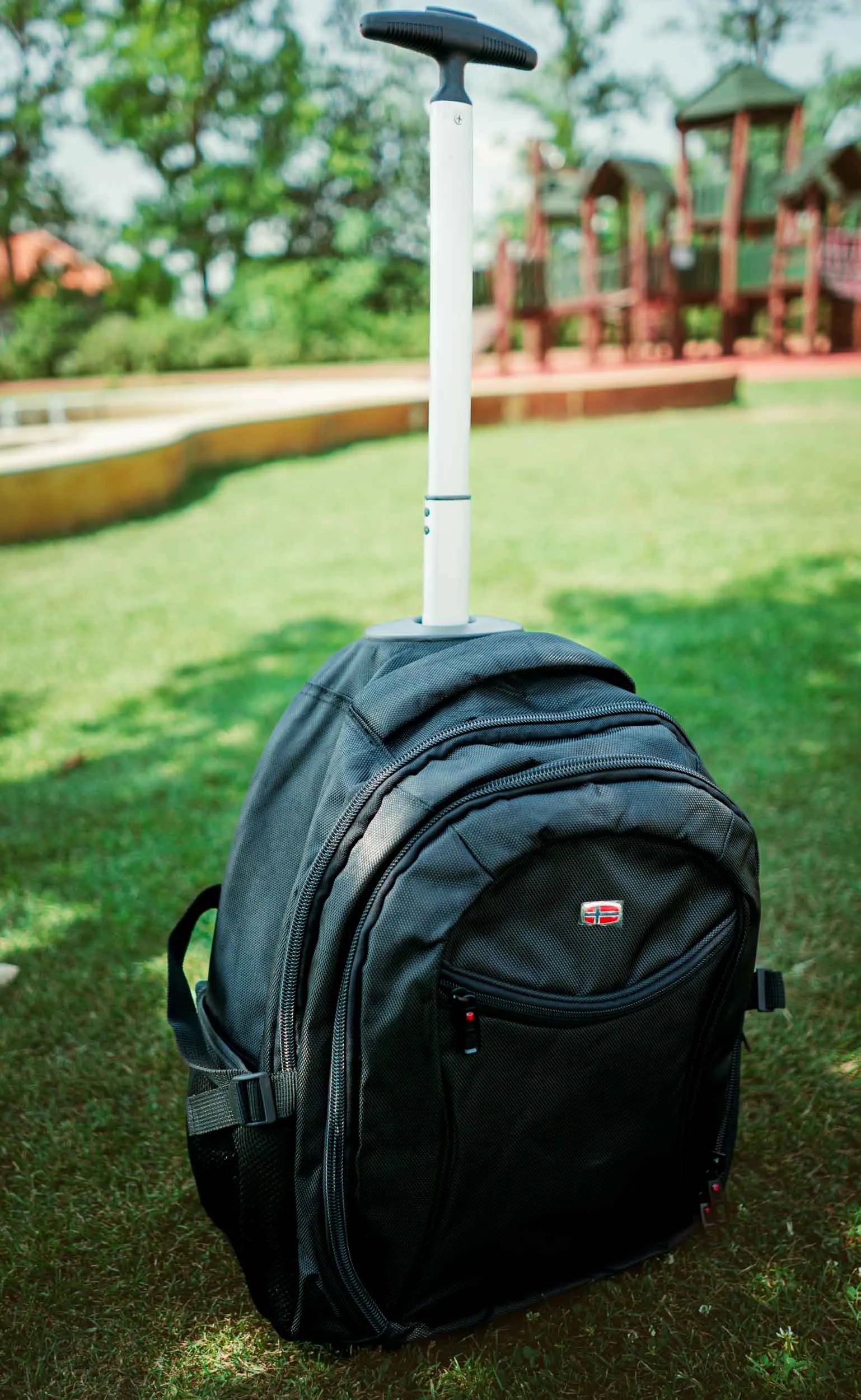 New Rebels Trolley Driver Pro Wheeled Backpack Black